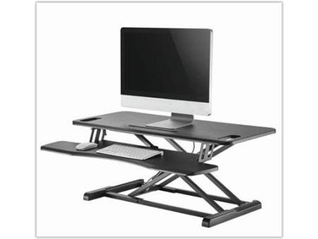 NSWS300BLACK sitstand workstation 11  51 cm